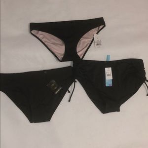 Lot of 3 Black bottoms Size Medium (New With Tag)